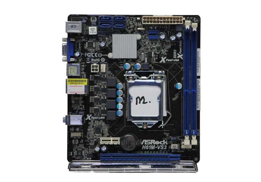 LGA 1155 ASRock H61M-VS3 2x DDR3