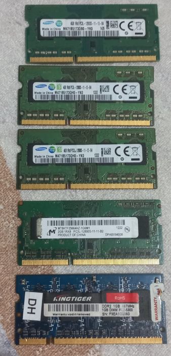 RAM Памет  за лаптоп и компютар