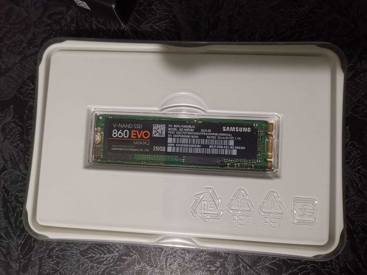 SSD Samsung EVO 860, 250 GB Новый