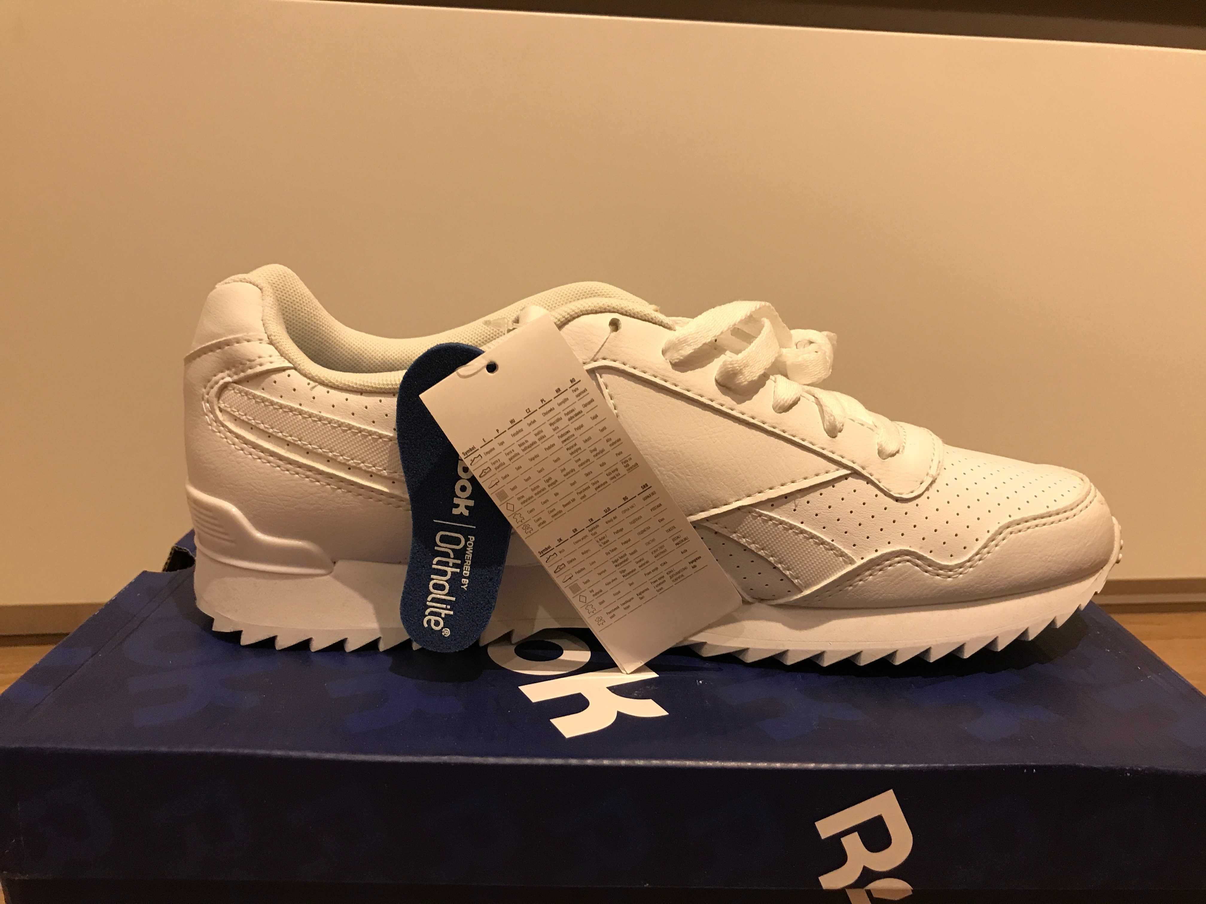 Reebok Royal Glide Ripple, маратонки, бели, Номер: 43, стелка: 28 см