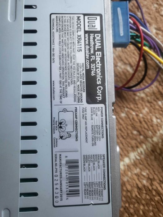 DUAL model XR4115