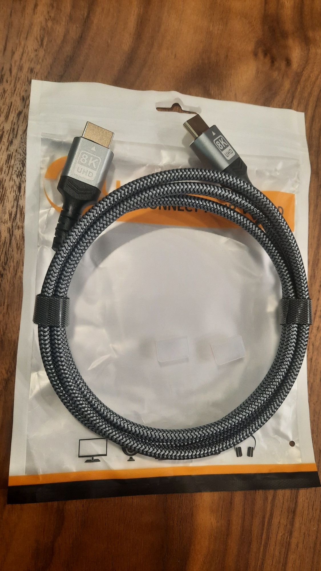 Кабел HDMI 2.1 UHD 8K 48 GHz 1.5 метра