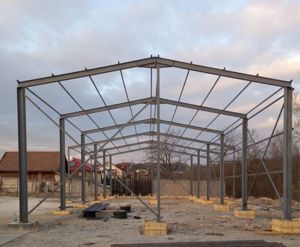 Construim hale metalice din europrofile oferim certificat