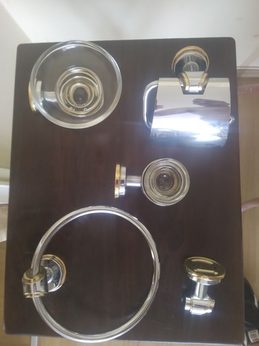 Set de baie inox