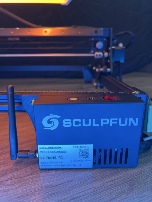 Sculpfun s30 Pro Max 20W машина за лазерно гравиране
