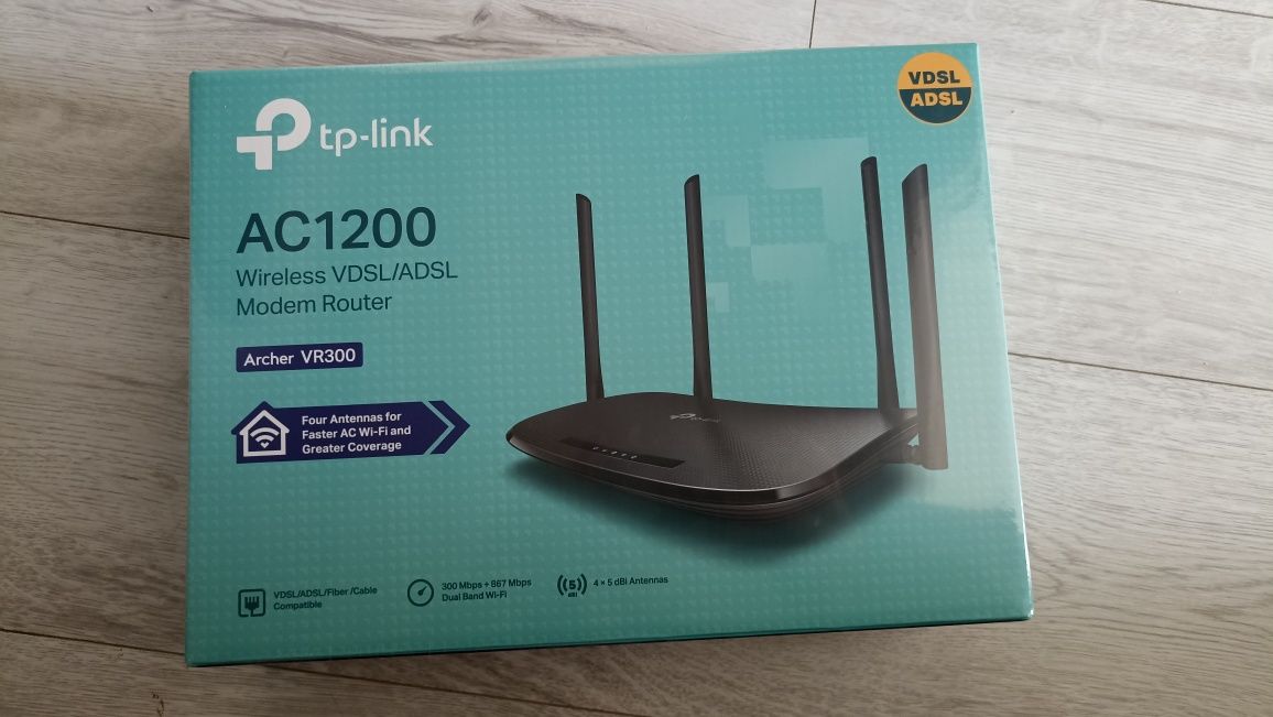 Tp-link роутер новый