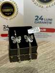 (AG42) Cercei Aur 14K 3.79g (B/11717/1/42) GARANTIE 2 ANI