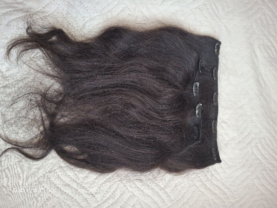 Екстейшани естествена коса