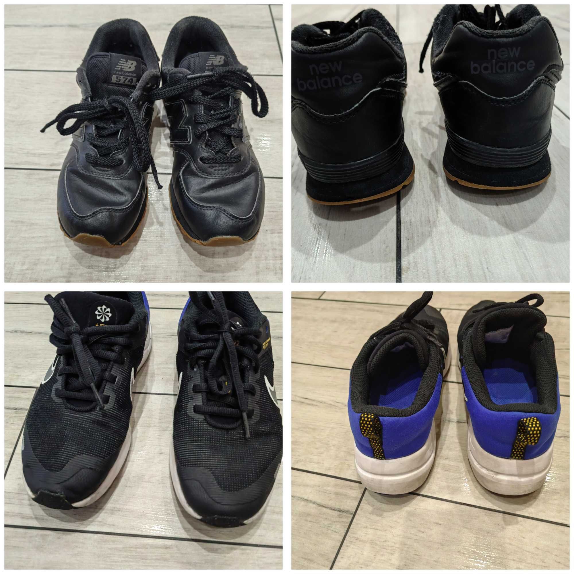 Маратонки Nike и New Balance 36 номер.