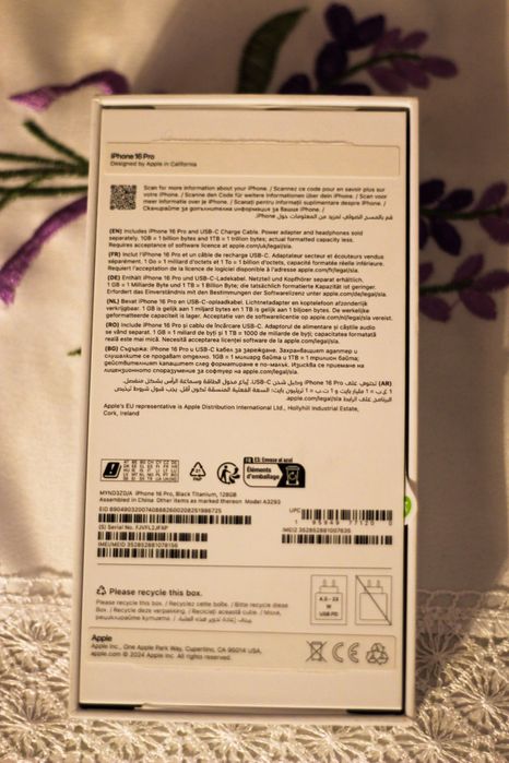 Vând iPhone 16 Pro - Stare PERFECTĂ (Ca Nou)