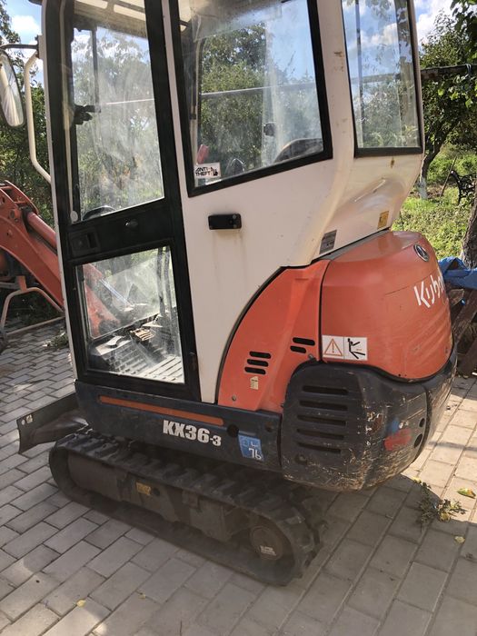Excavator kubota KX36-3 perfect functional