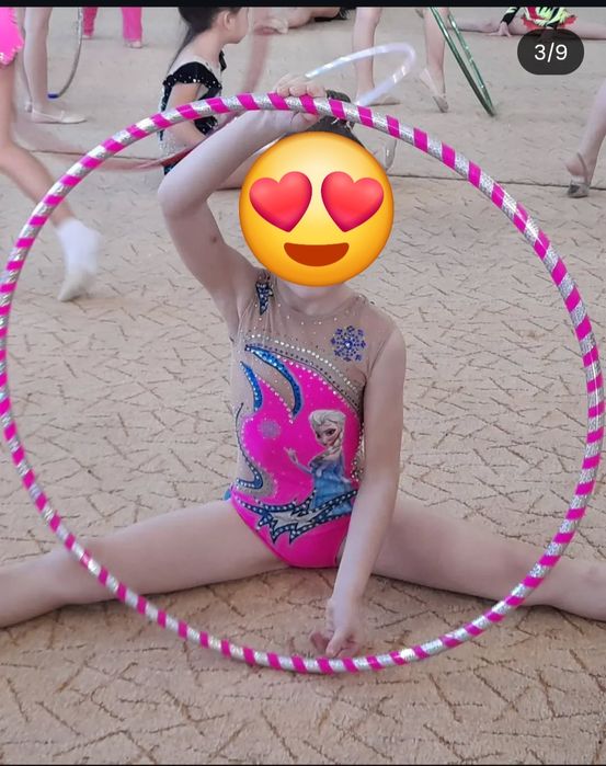 Купальник для художественной гимнастики рост 110-120