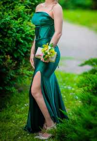 Зелена Официална рокля