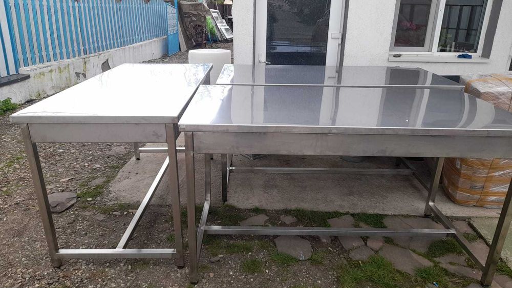 Masă inox L 1600x700x850H