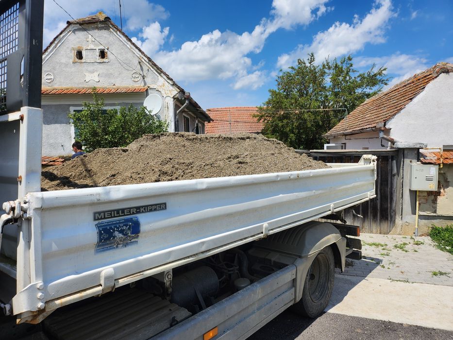 Vând nisip , piatra , sort , evacuare moloz, transport