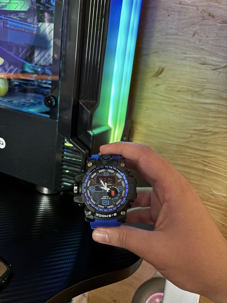 G Shock Blue/Black