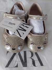 Нови обувчици, балеринки, пантофки Zara 20 номер