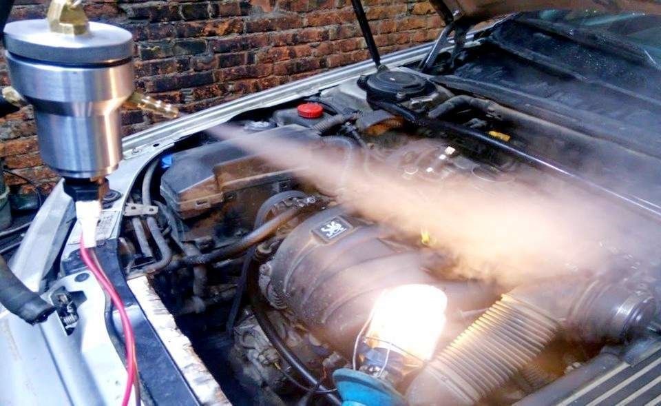Подсос воздуха автомобиля