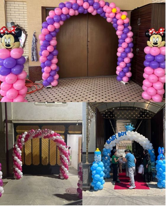 Афармление Aksiya+ Ваздушние шар Оформление шарами