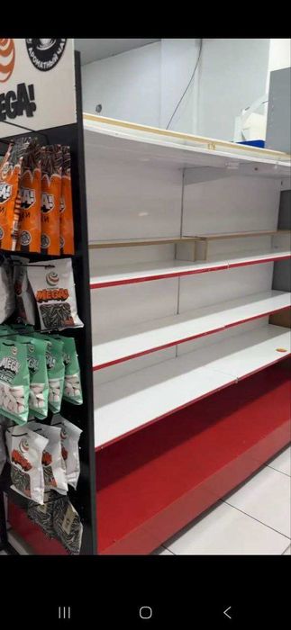 Торговое оборудование. Стеллажи