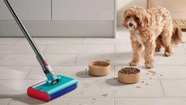 Пылесос Dyson V15s Detect submarine (SV47) UK, yellow/nickel