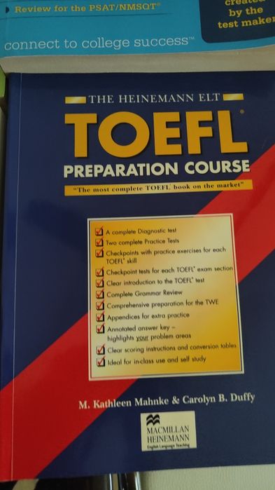 Учебники для сдачи TOEFL и SAT