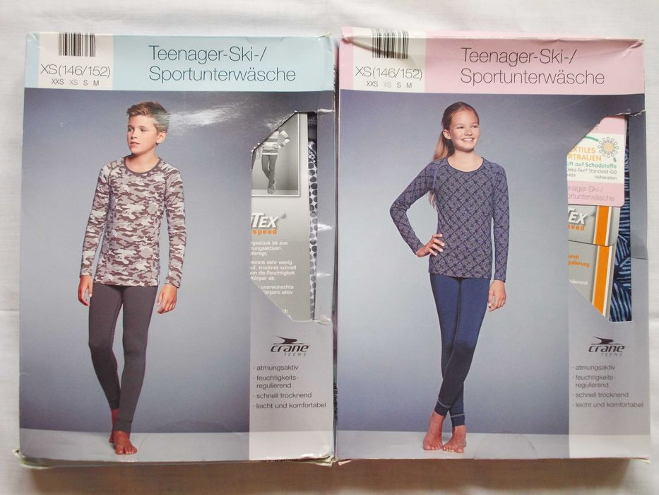 Спортно термобельо crane Размер 134/140 см