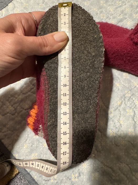 Papuci casa lana Halfinger 27