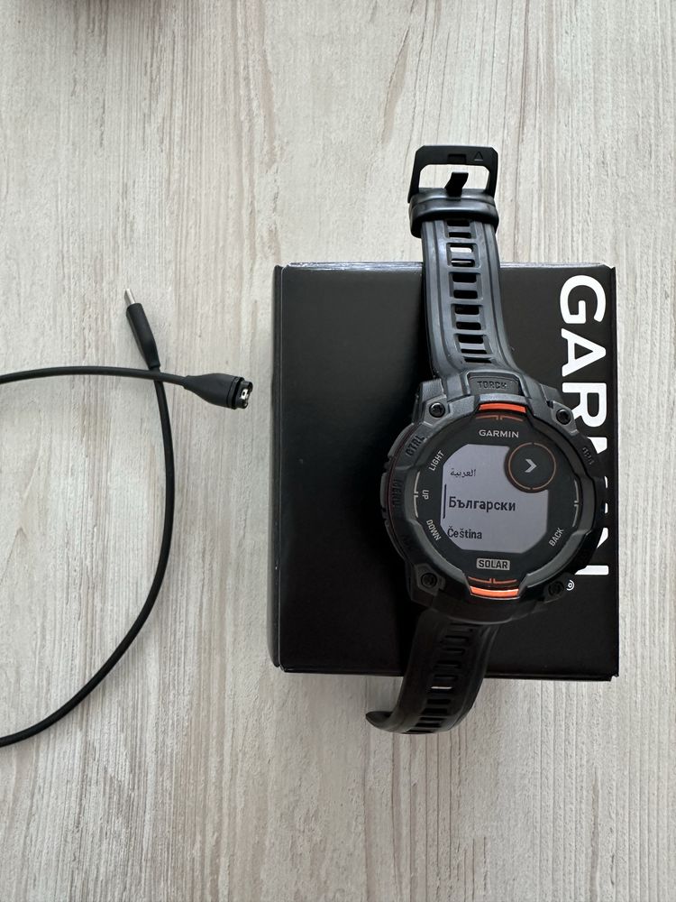 Часовник Garmin Instinct 3 solar 45 mm