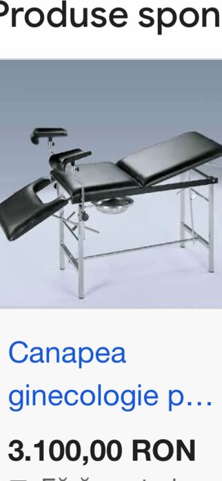 Canapea ginecologica