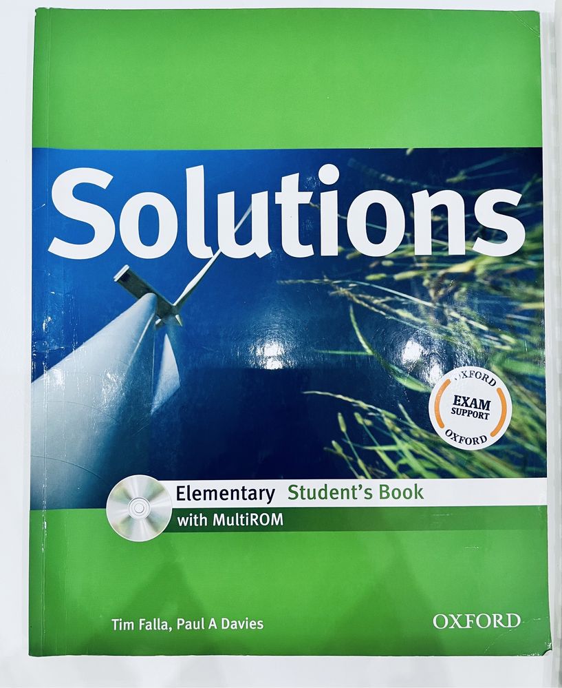 Solutions. Student’s book, Workbook. Книги по английскому языку.