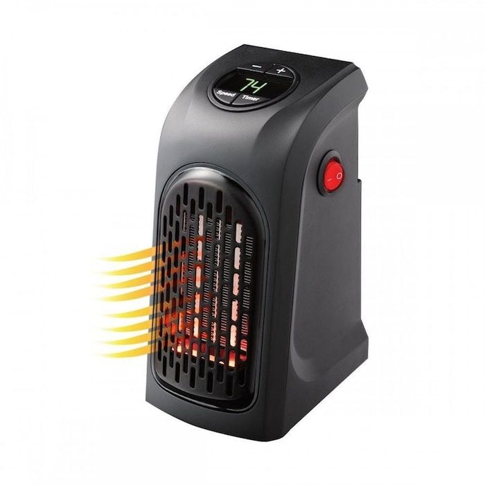 Aeroterma Electrica Portabila, Putere 400W, cu Telecomanda si Timer