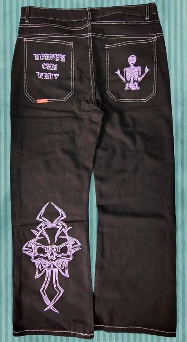 черные джинсы 3xl