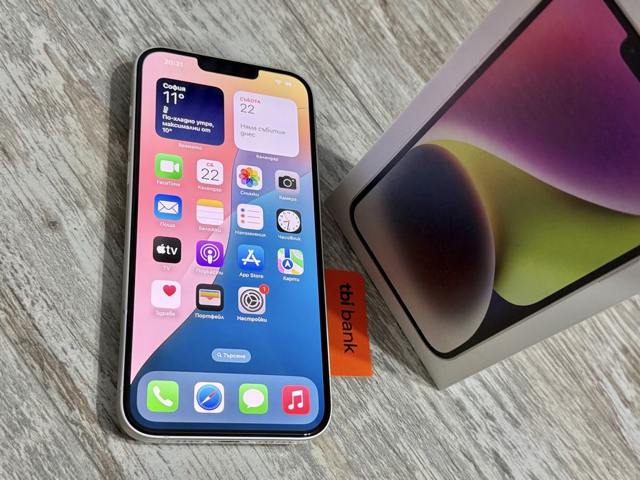 Iphone 14 Plus 256 GB - 100 % Battery White