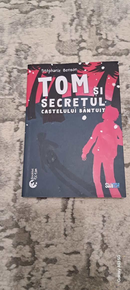 "Tom si secretul castelului bantuit" de Stephanie Benson