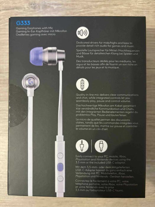 Слушалки Logitech G333