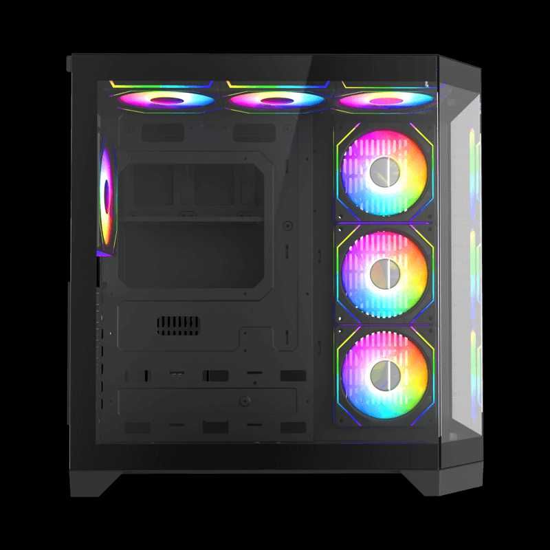 [НОВЫЙ] Корпус GameMax HYPE-A Black (4 кулера)