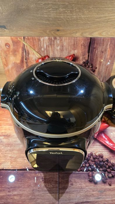 Мултикукър Tefal cook 4 me touch + запичащ капак Tefal