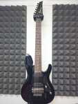 Chitara Ibanez S 7420 black (fishman KM) 7 string