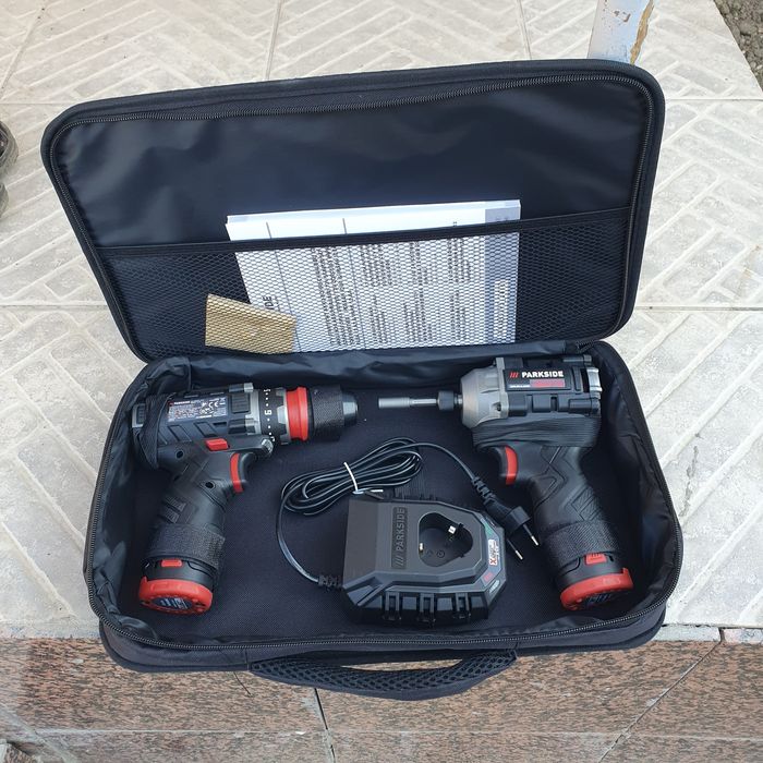 Set bormasina 35Nm si bormasina cu impact 170Nm