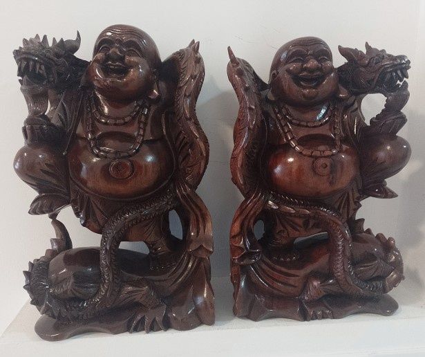 Set sculpturi din lemn masiv