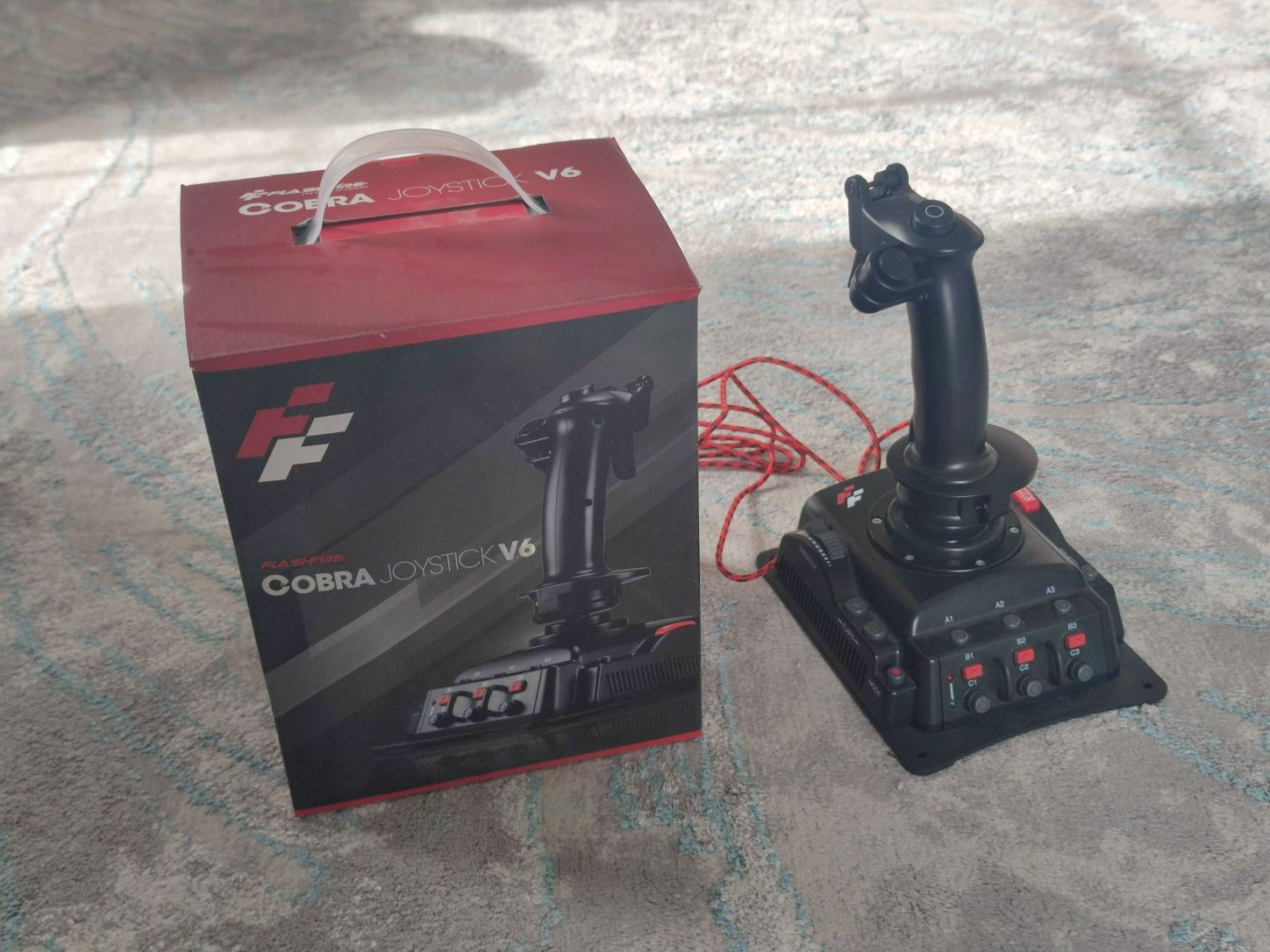 Джой FLASH FIRE Cobra joystick V6