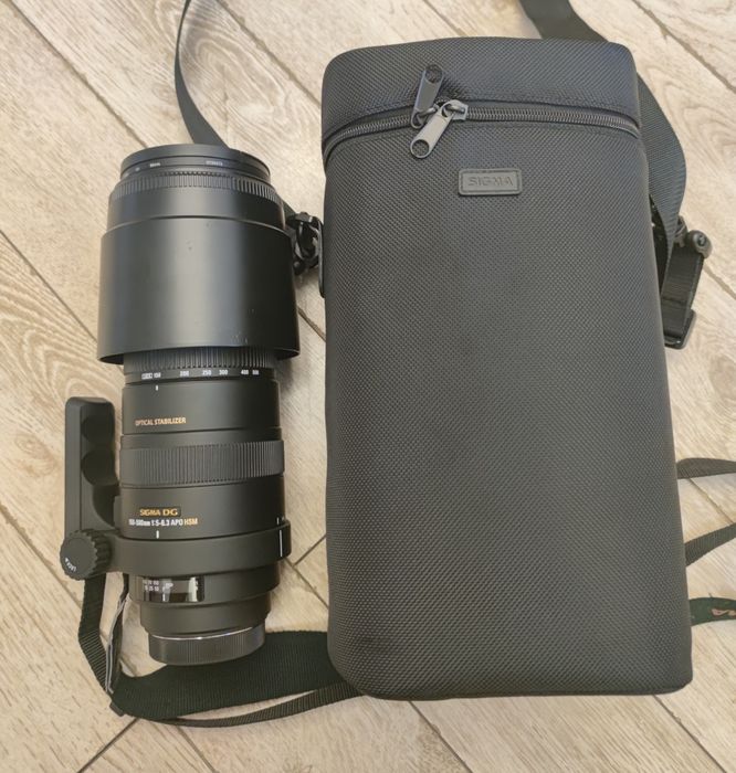 Объектив для Canon EF, EFS, Sigma 150-500 mm F/5-6.3 APO DG OS HSM