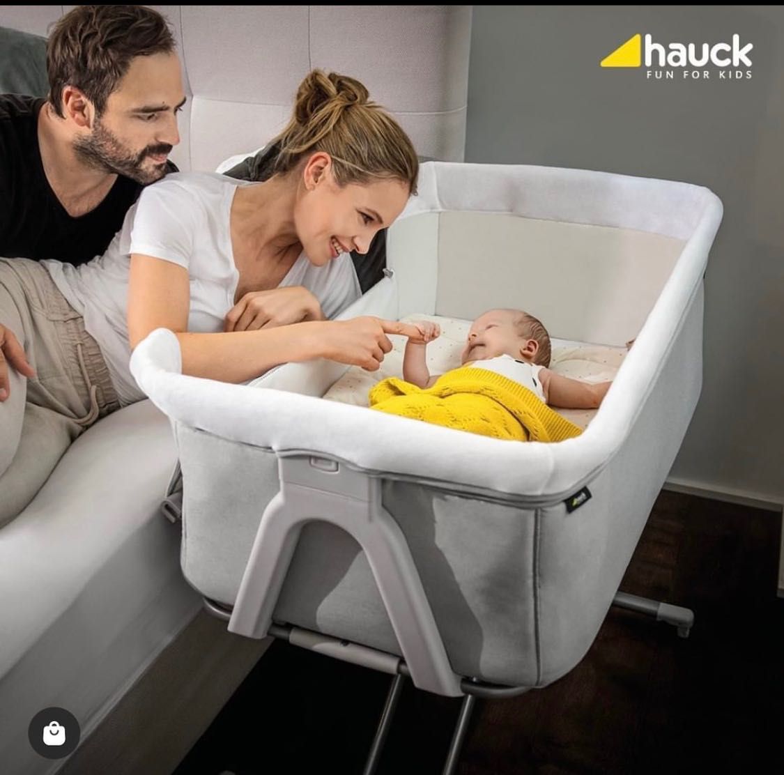 Детская кроватка от немецкого бренда HAUCK