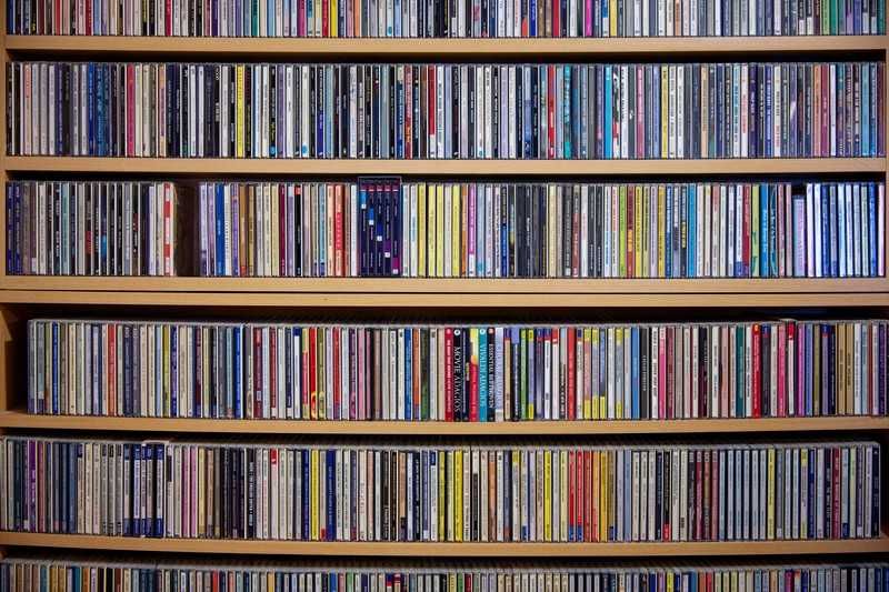 Коллекция музыкальных CD (4700 дисков)