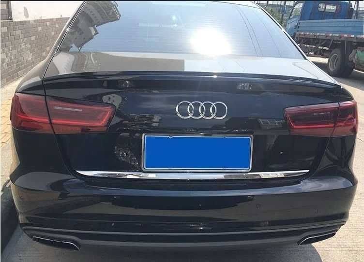 Eleron Lip Codita Portbagaj pentru Audi A6 C7, Negru Lucios, S3 Style