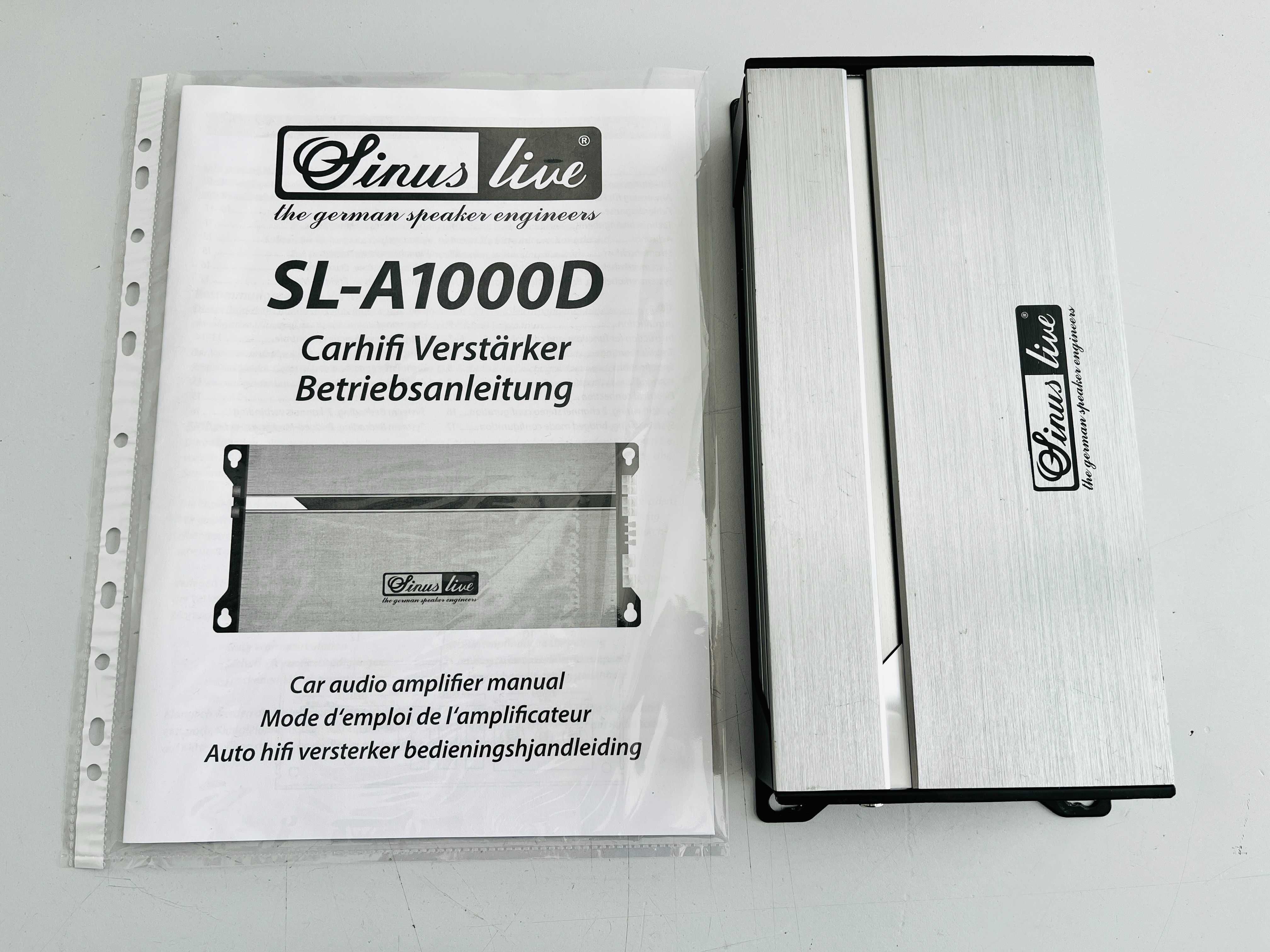 Усилвател Sinuslive SL-A1000D - 1 х 1000 W (Моноблок 1 kW)