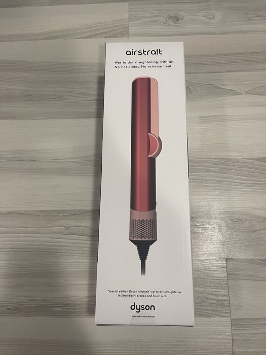 Dyson HT01 Airstrait nou, sigilat Strawberry Bronze/Blush Pink