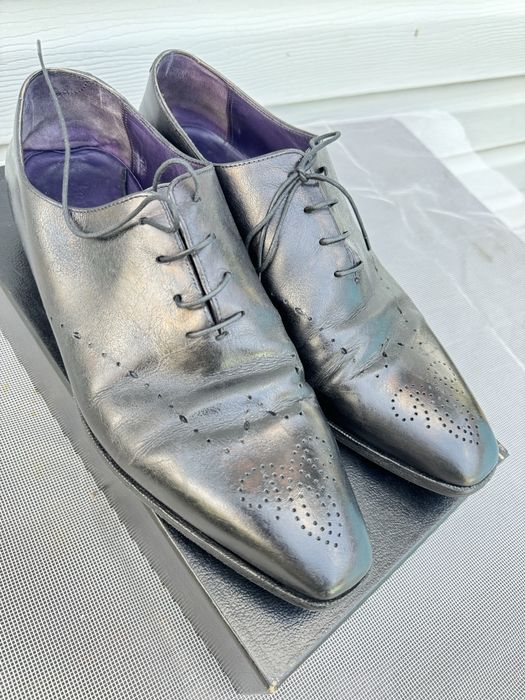 Туфли броги от Berluti Италия оригинал винтаж