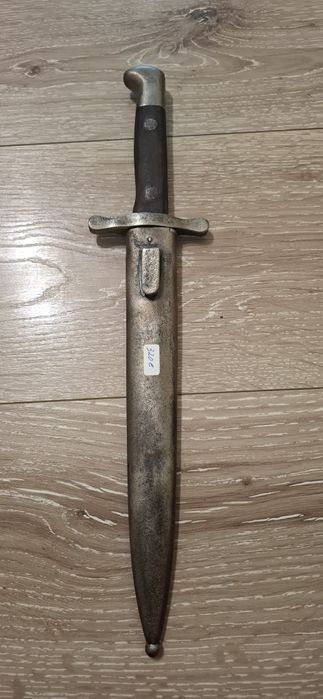 Pumnal Artilerie M1892 produs în Franța de BOURGADE